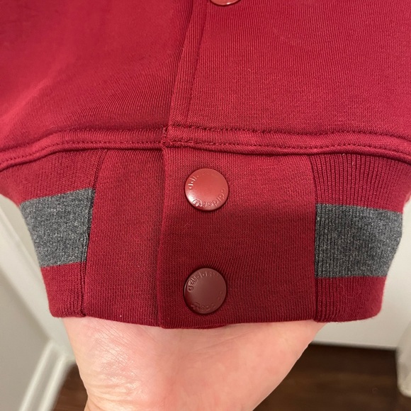 NWT Adidas Varsity Jacket Cotton Size XL - Picture 6 of 12